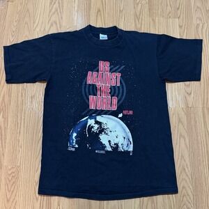 Vtg Salem Sportswear Portland Trail Blazers "Us Against The World" T-Shirt Sz: L